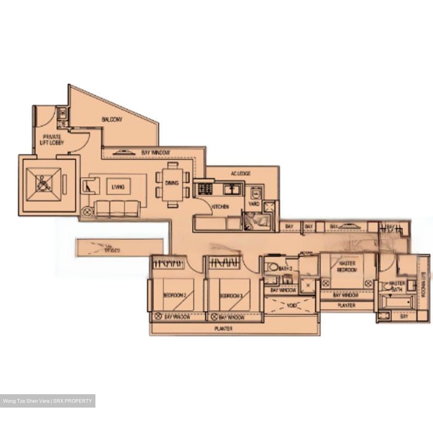 Iridium (D11), Apartment #462507431